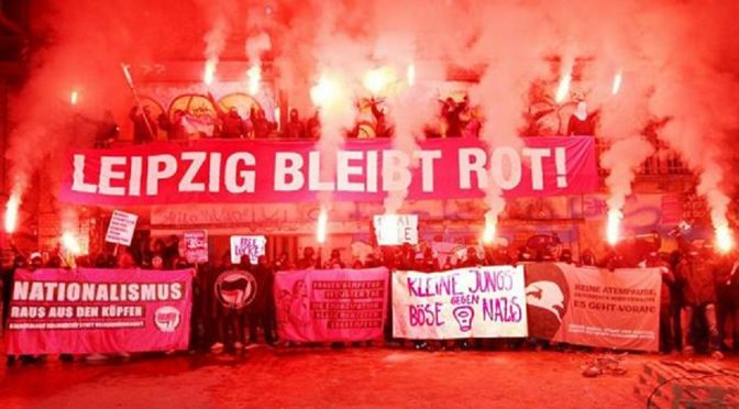 Niemcy: Wezwanie do mobilizacji antyfaszystowskiej w dniu 18 marca w Lipsku