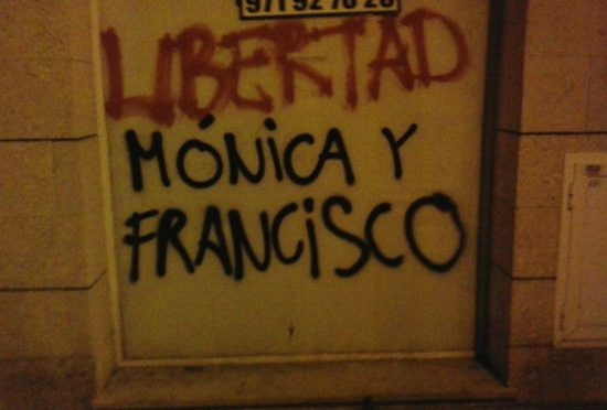 Santiago, Chile: List od uwięzionej anarchistki Mónici Caballero